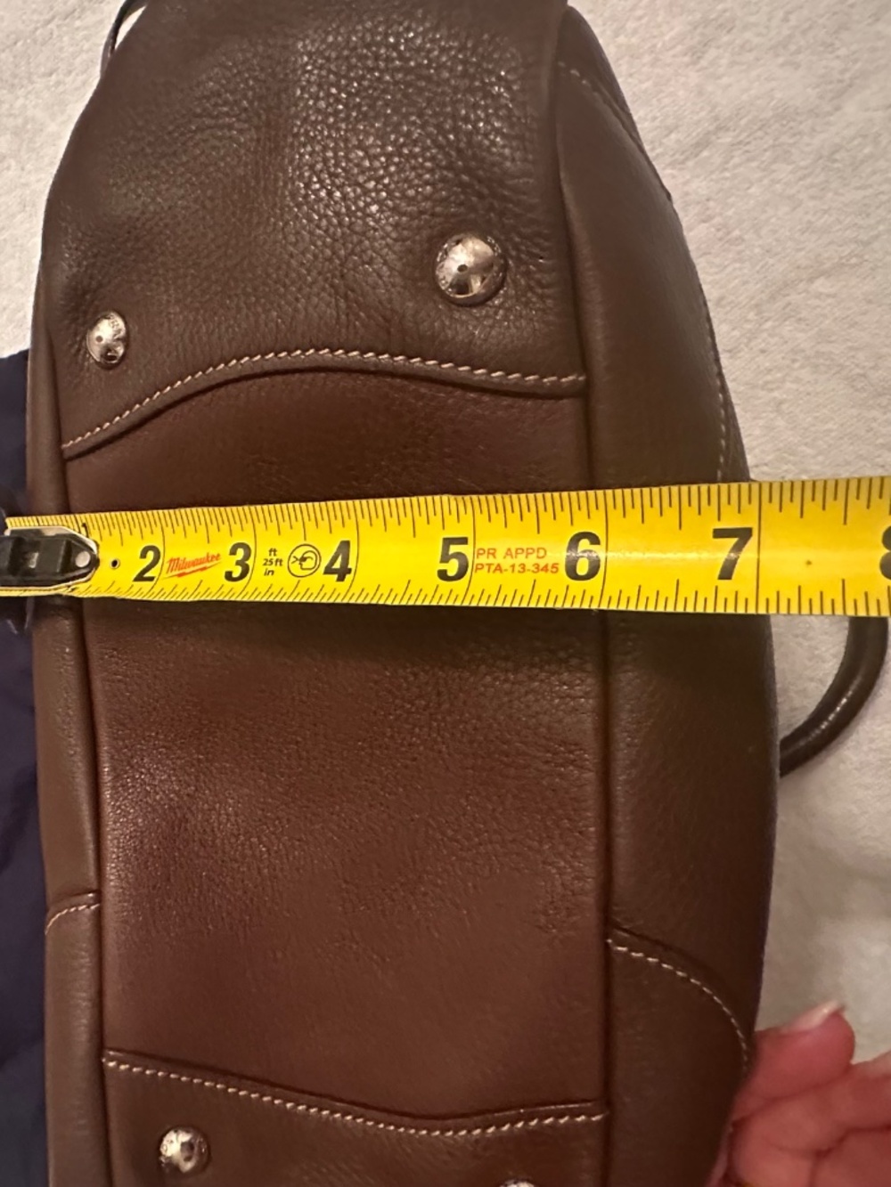 Brown vintage Prada handbag - Picture 8 of 9